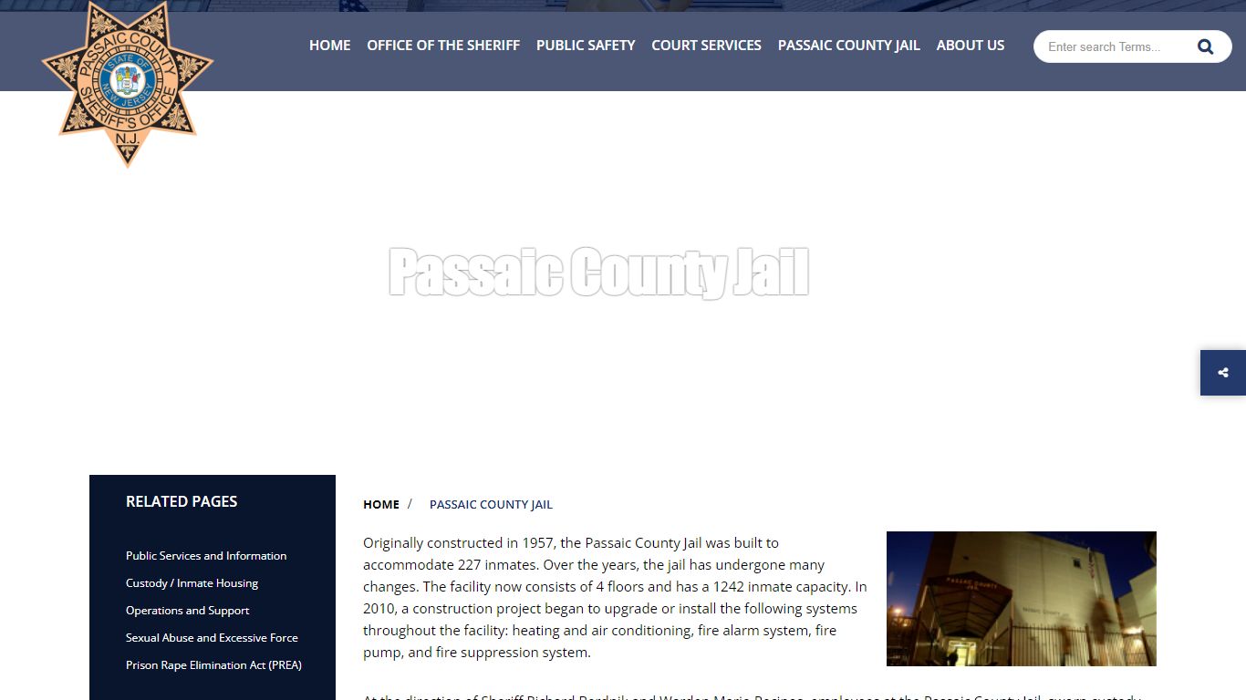 Passaic County Sheriff s Office