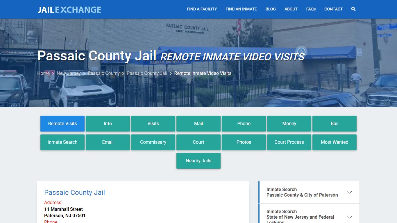 Video Visitation - Passaic County Jail, NJ - Jail Exchange
